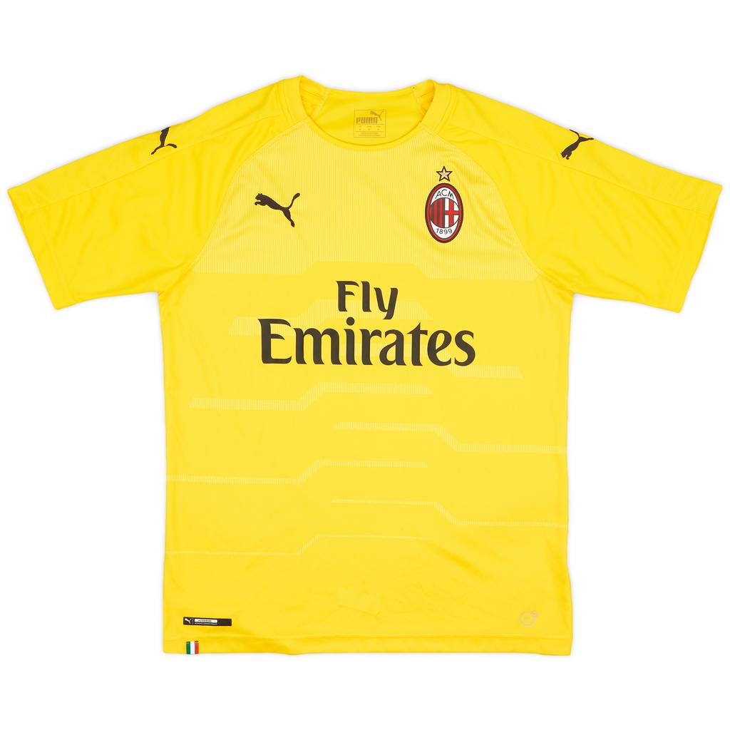 2018-19 AC Milan GK Shirt - 8/10 - (M)