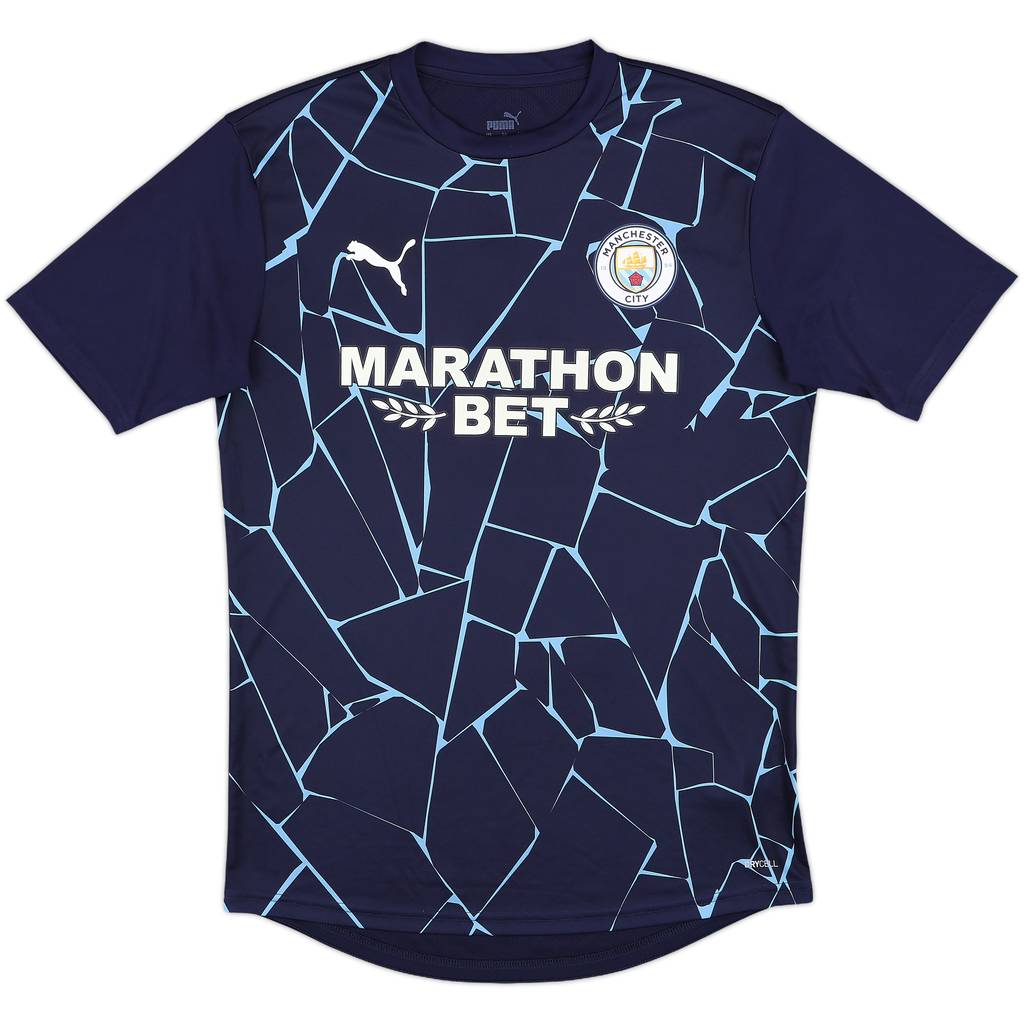 2019-20 Manchester City Puma Training Shirt - 10/10 - (M)