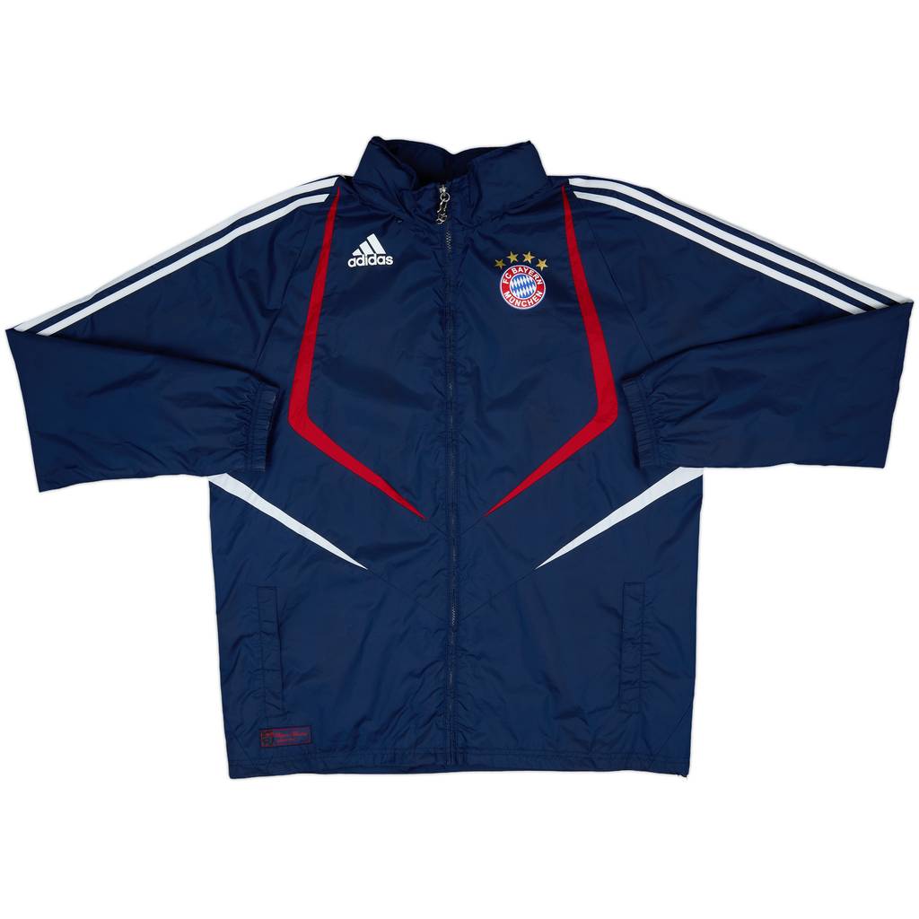 2009-10 Bayern Munich adidas Hooded Rain Jacket - 7/10 - (L)