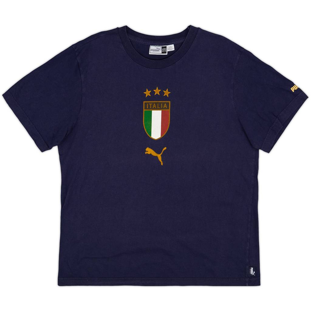 2004-05 Italy Puma Cotton Tee - 5/10 - (XXL)