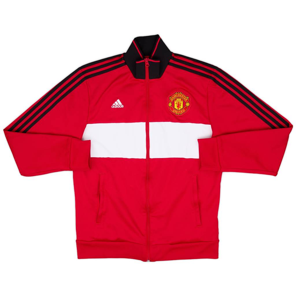 2017-18 Manchester United adidas Track Jacket - 7/10 - (L)