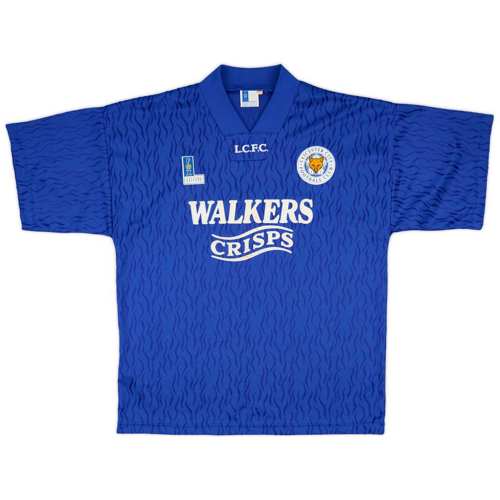 1992-94 Leicester Home Shirt - 8/10 - (L)