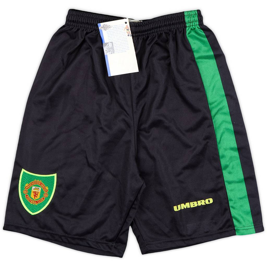 1997-98 Manchester United GK Shorts (L.Boys)