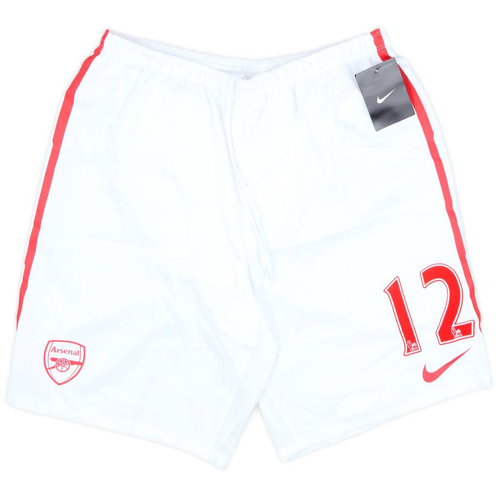 2011-12 Arsenal Player Issue Home Shorts #12 (Henry) (L)