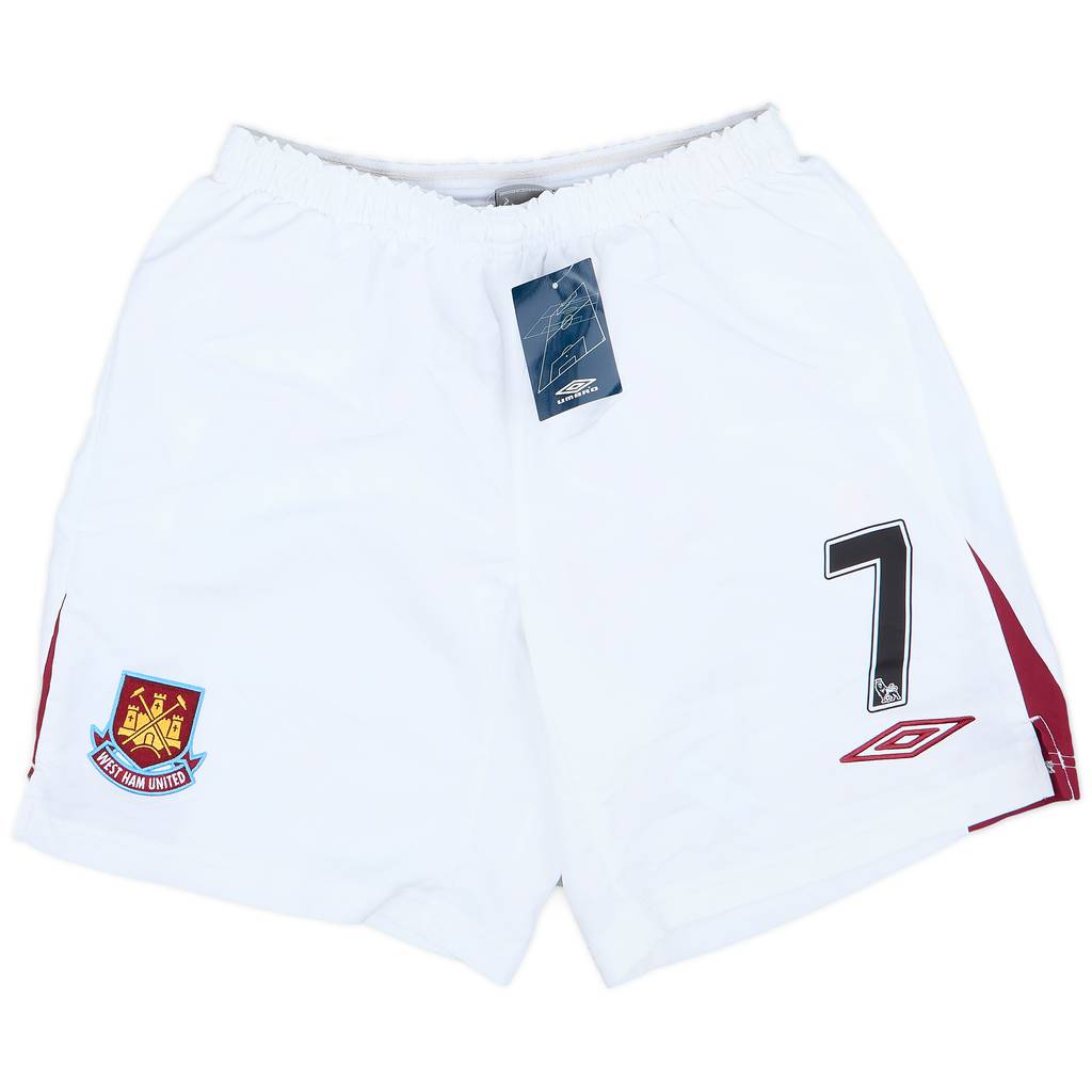 2007-08 West Ham Home Shorts #7 (M)