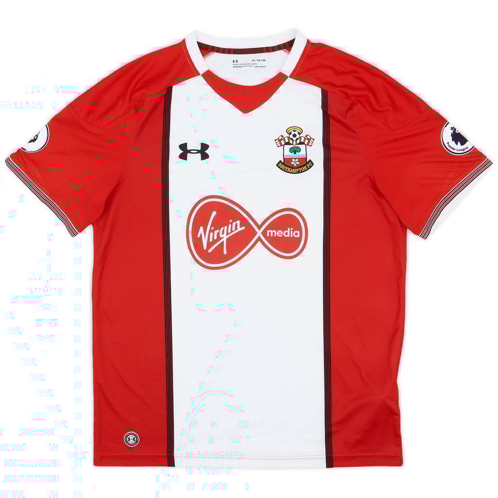 2017-18 Southampton Home Shirt - 9/10 - (XL)