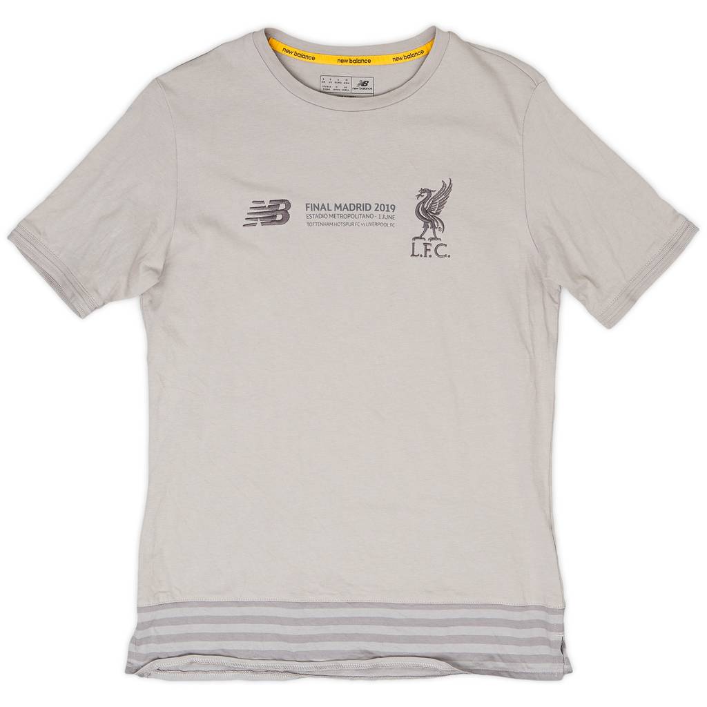 2018-19 Liverpool 'Final' New Balance Training Shirt - 9/10 - (S)