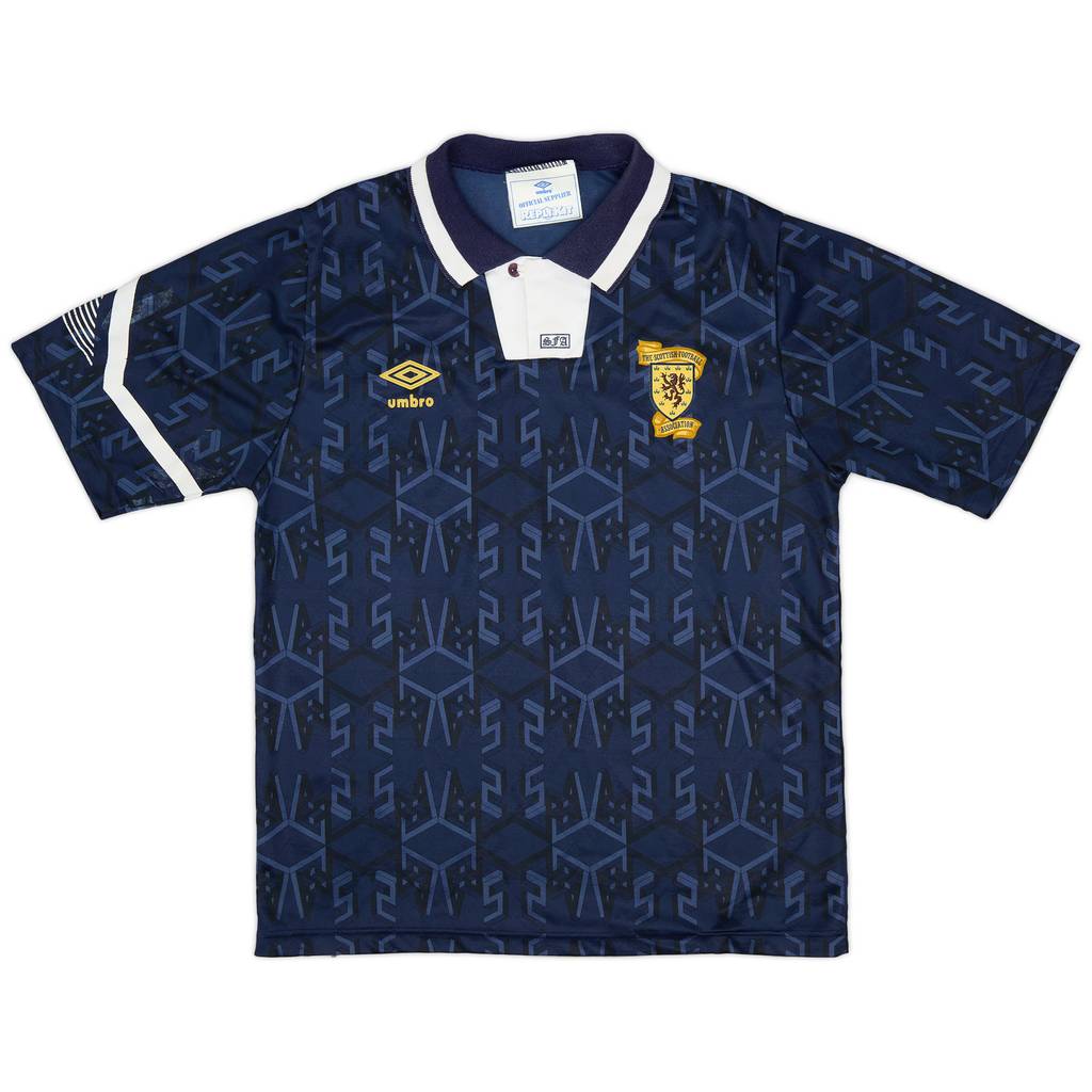1991-94 Scotland Home Shirt - 8/10 - (S)