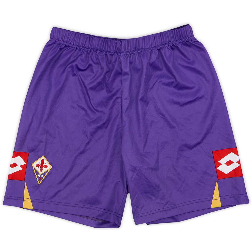 2010-11 Fiorentina Home Shorts - 8/10 - (M.Boys)