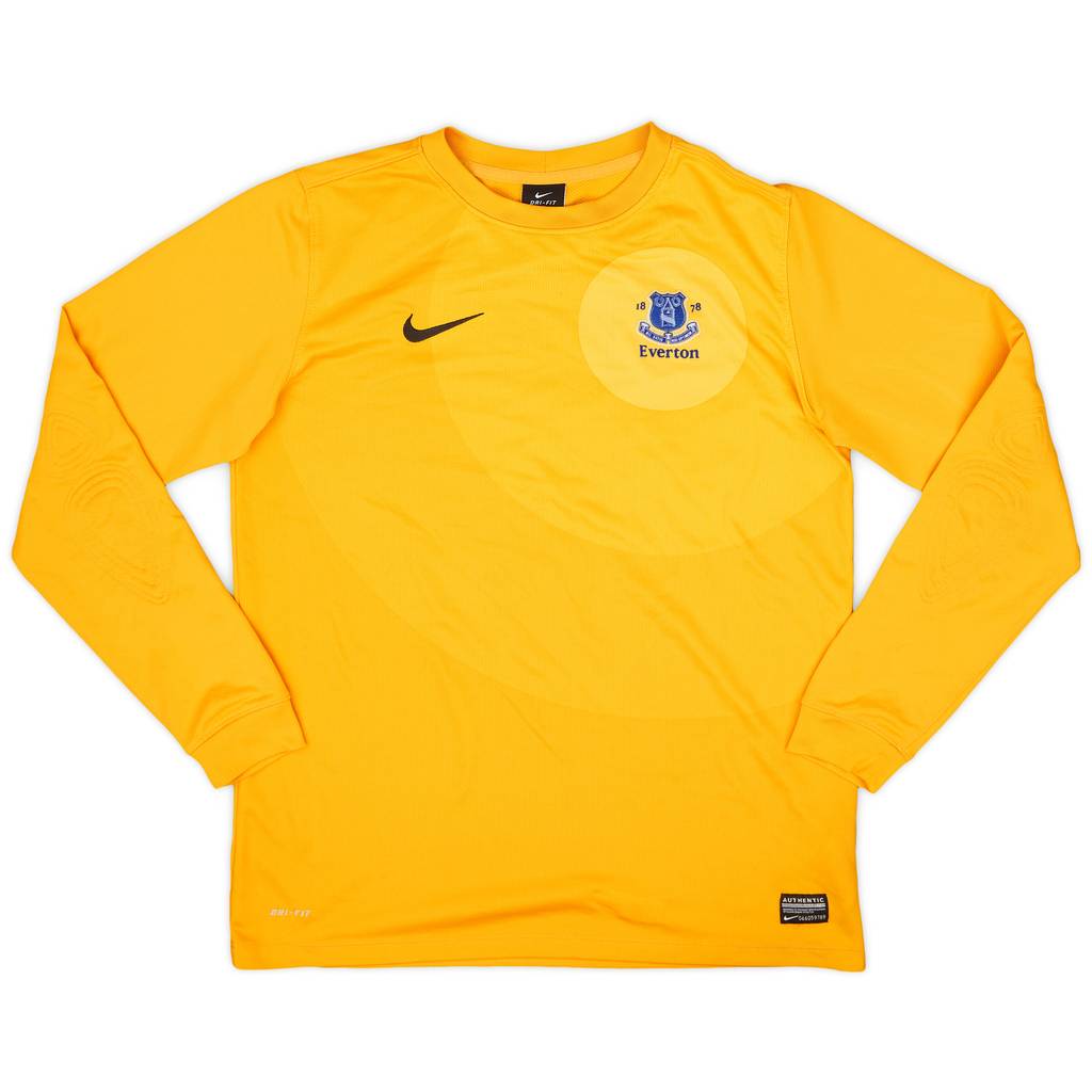 2012-13 Everton GK Shirt - 7/10 - (XL.Boys)
