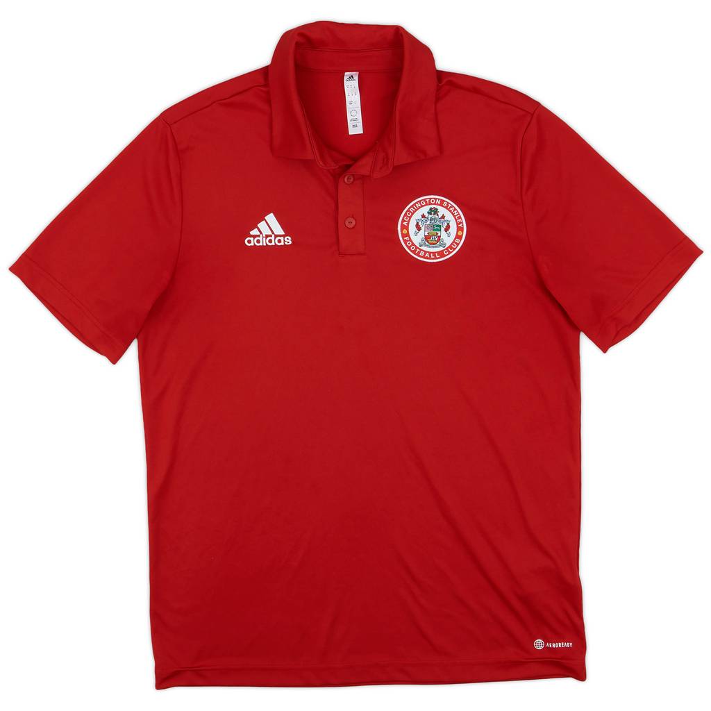 2021-22 Accrington Stanley adidas Polo Shirt - 8/10 - (M)