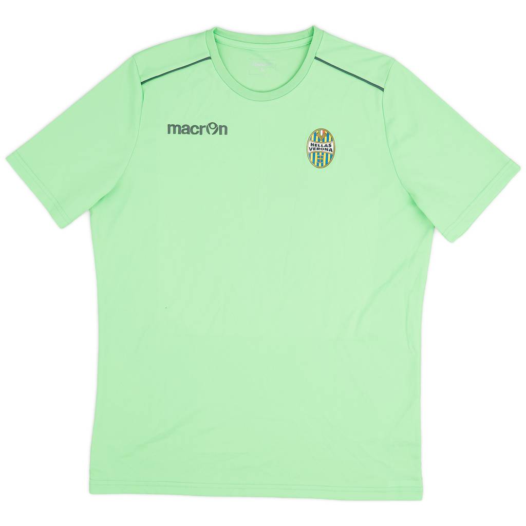 2018-19 Hellas Verona Macron Training Shirt - 9/10 - (XL)