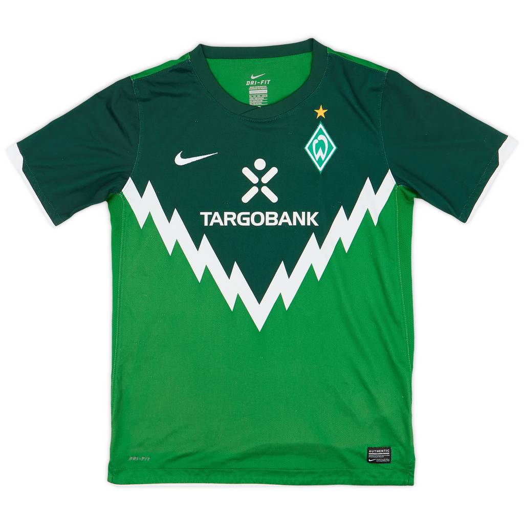 2010-11 Werder Bremen Home Shirt - 7/10 - (XL.Boys)