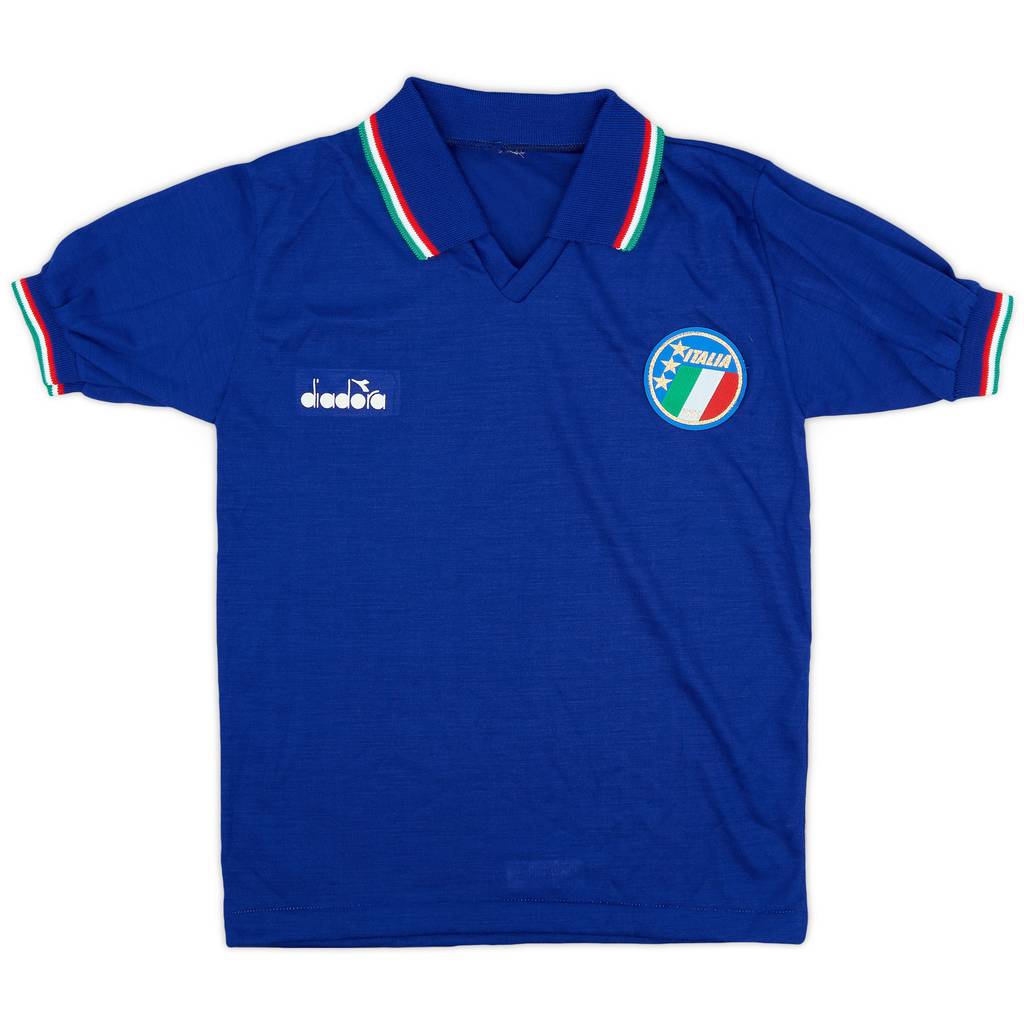 1986-90 Italy Home Shirt - 8/10 - (L.Boys)