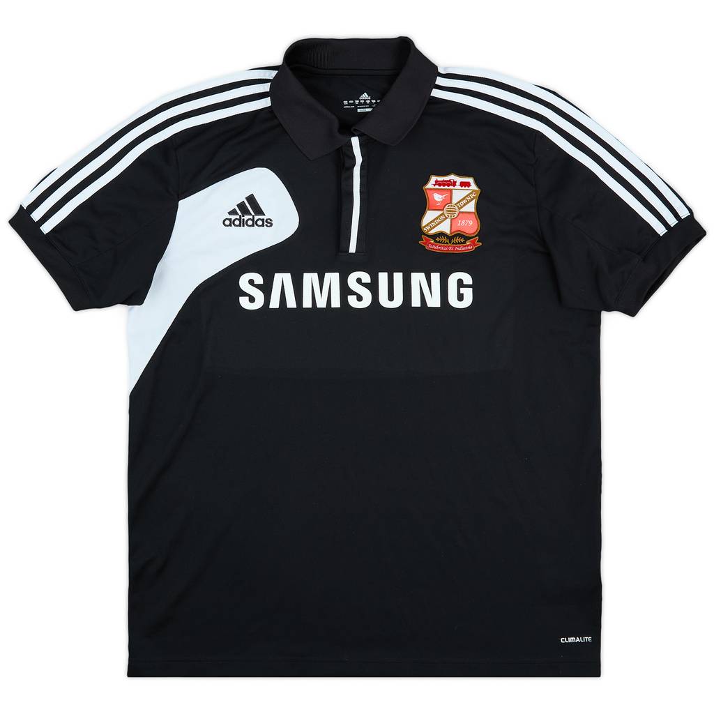 2011-12 Swindon Town adidas Polo Shirt - 10/10 - (L)