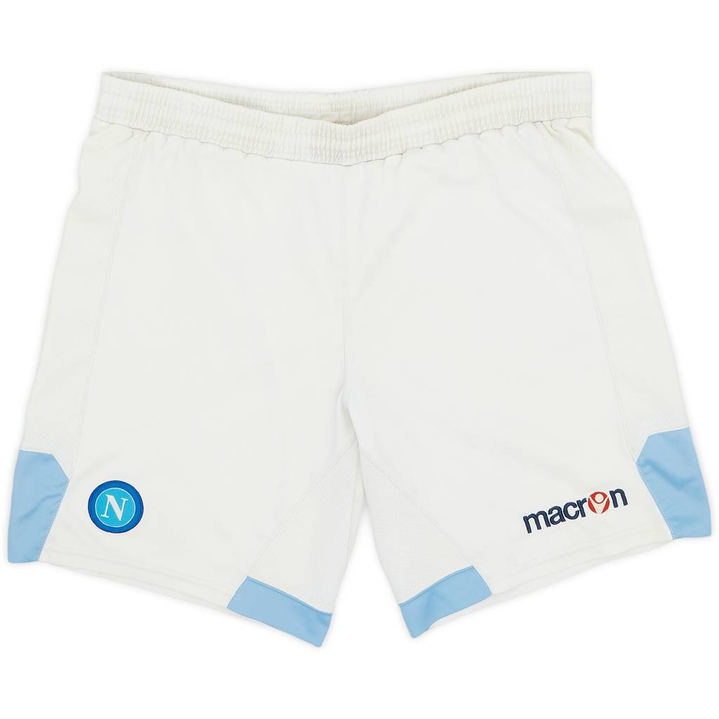 2010-11 Napoli Home Shorts - 4/10 - (XL)
