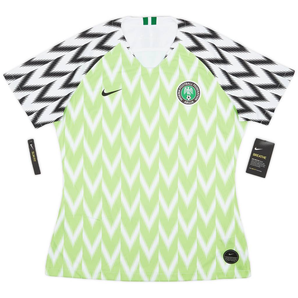 2018-19 Nigeria Home Shirt (Women's L)