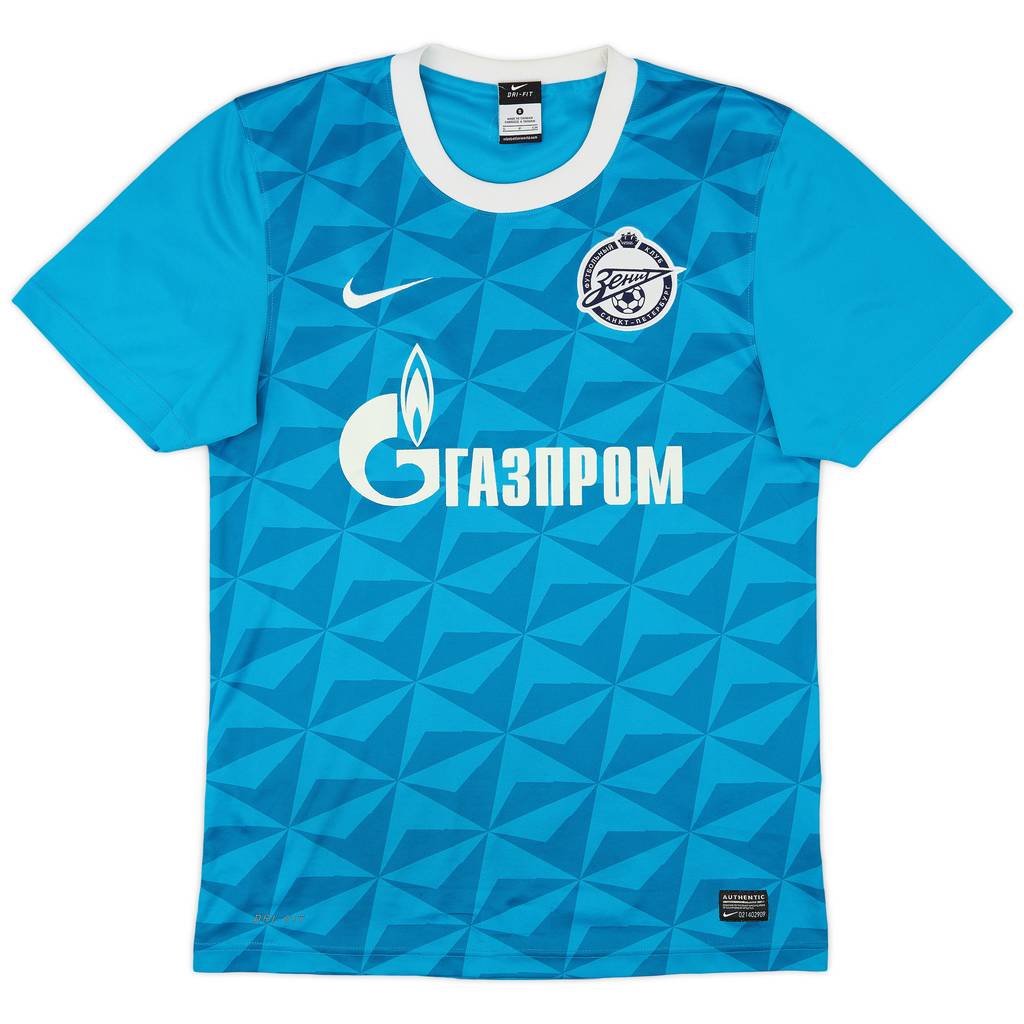 2011-12 Zenit St. Petersburg Basic Home Shirt - 7/10 - (S)