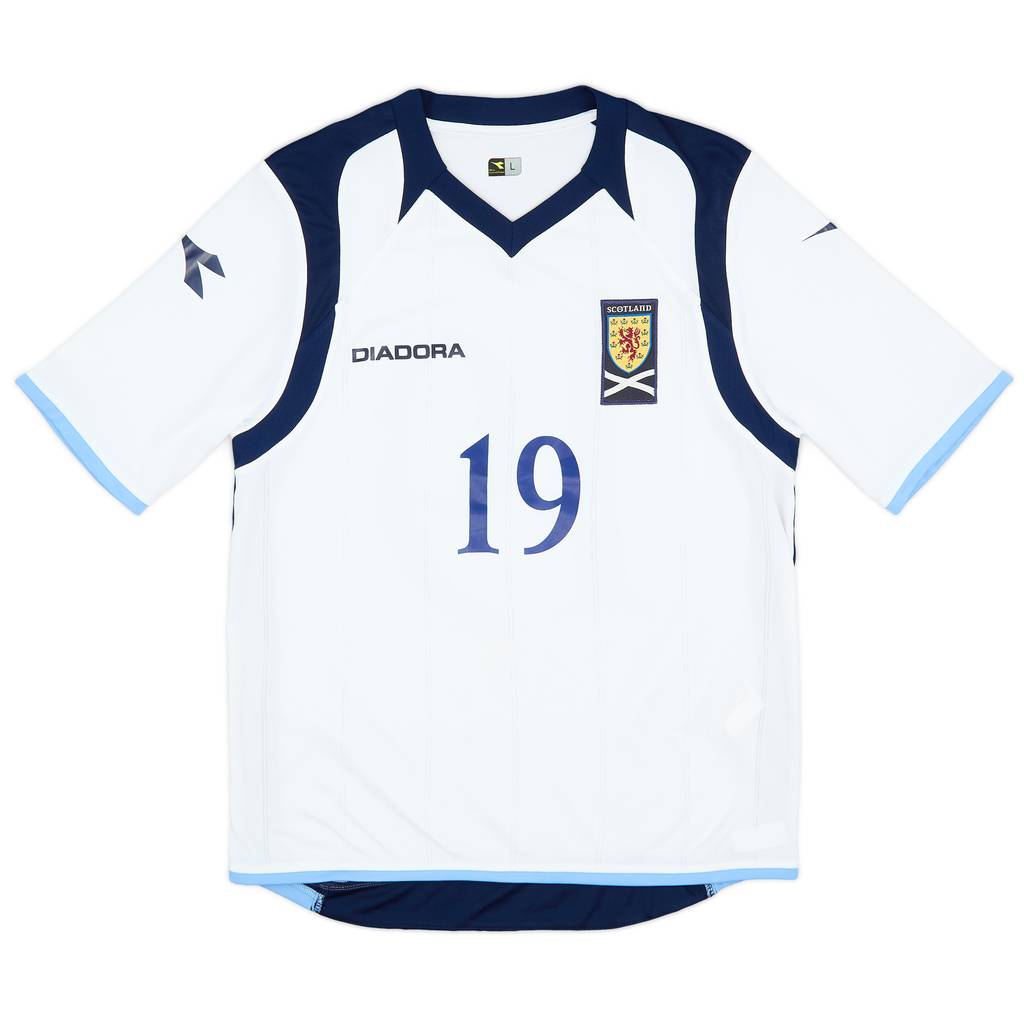2009-10 Scotland Away Shirt #19 - 8/10 - (L)