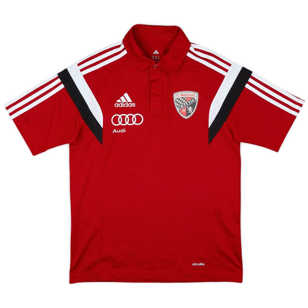 2014-15 Ingolstadt adidas Polo Shirt - 8/10 - (S)