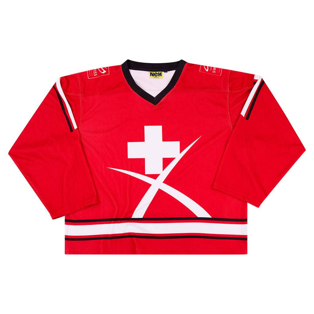 2000s Switzerland National Hockey Team Neh Jersey (Home) L/XL