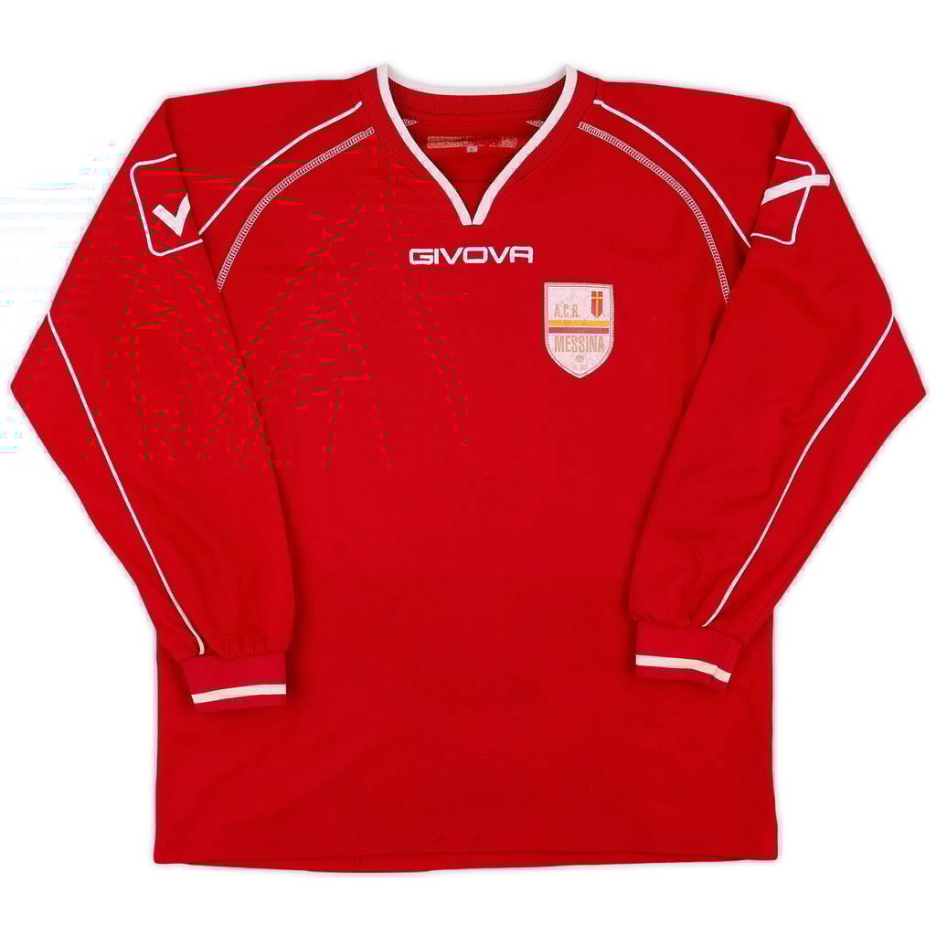 2012-13 Messina Givova Training L/S Shirt - 7/10 - (XL)