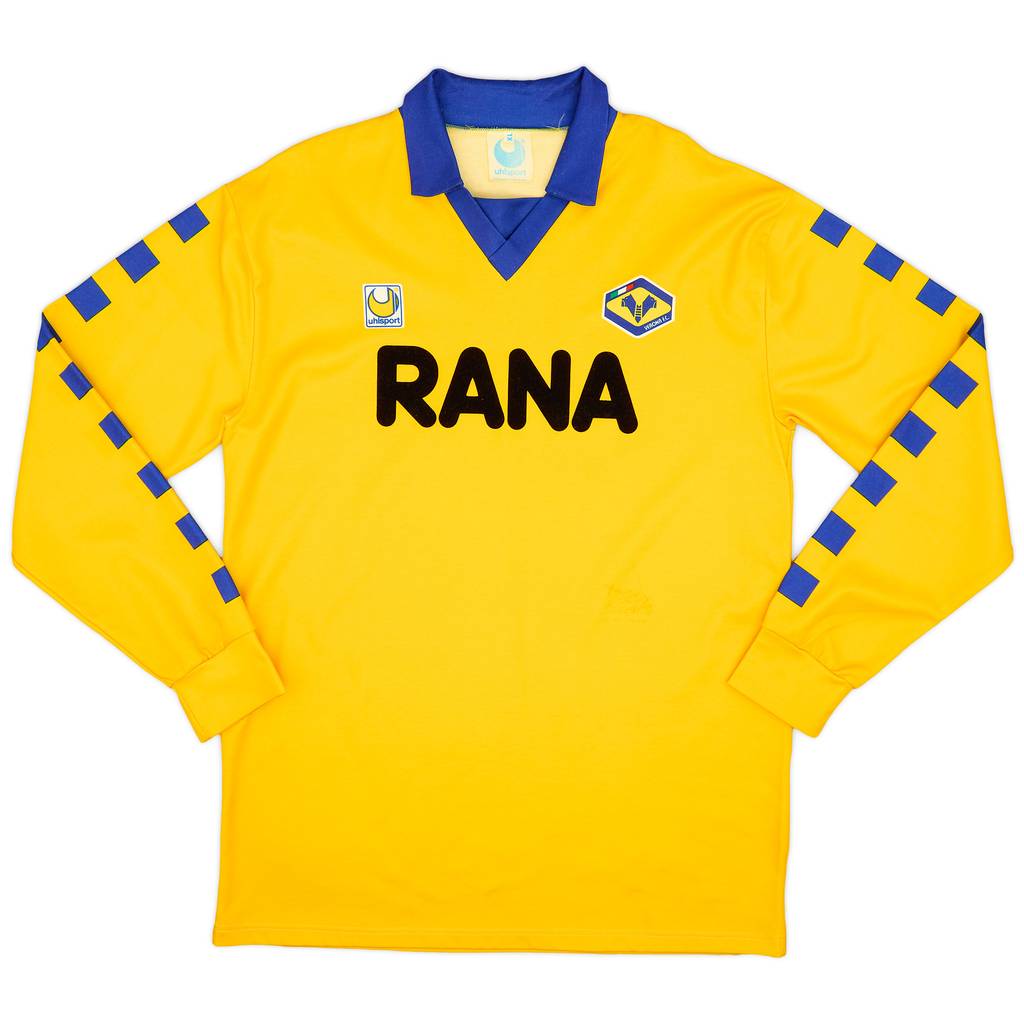 1991-92 Hellas Verona Away L/S Shirt - 8/10 - (XL)