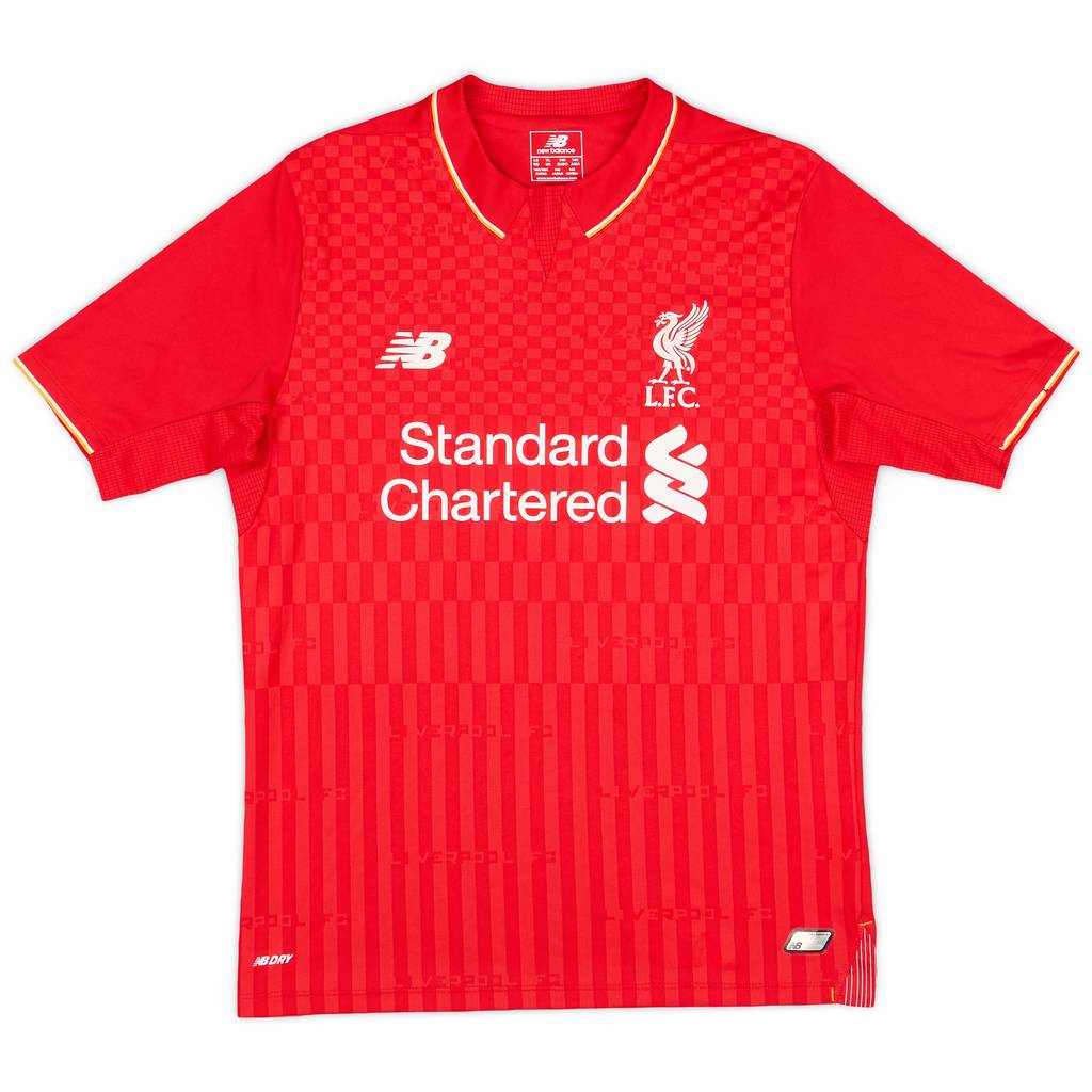 2015-16 Liverpool Home Shirt - 9/10 - (L.Boys)