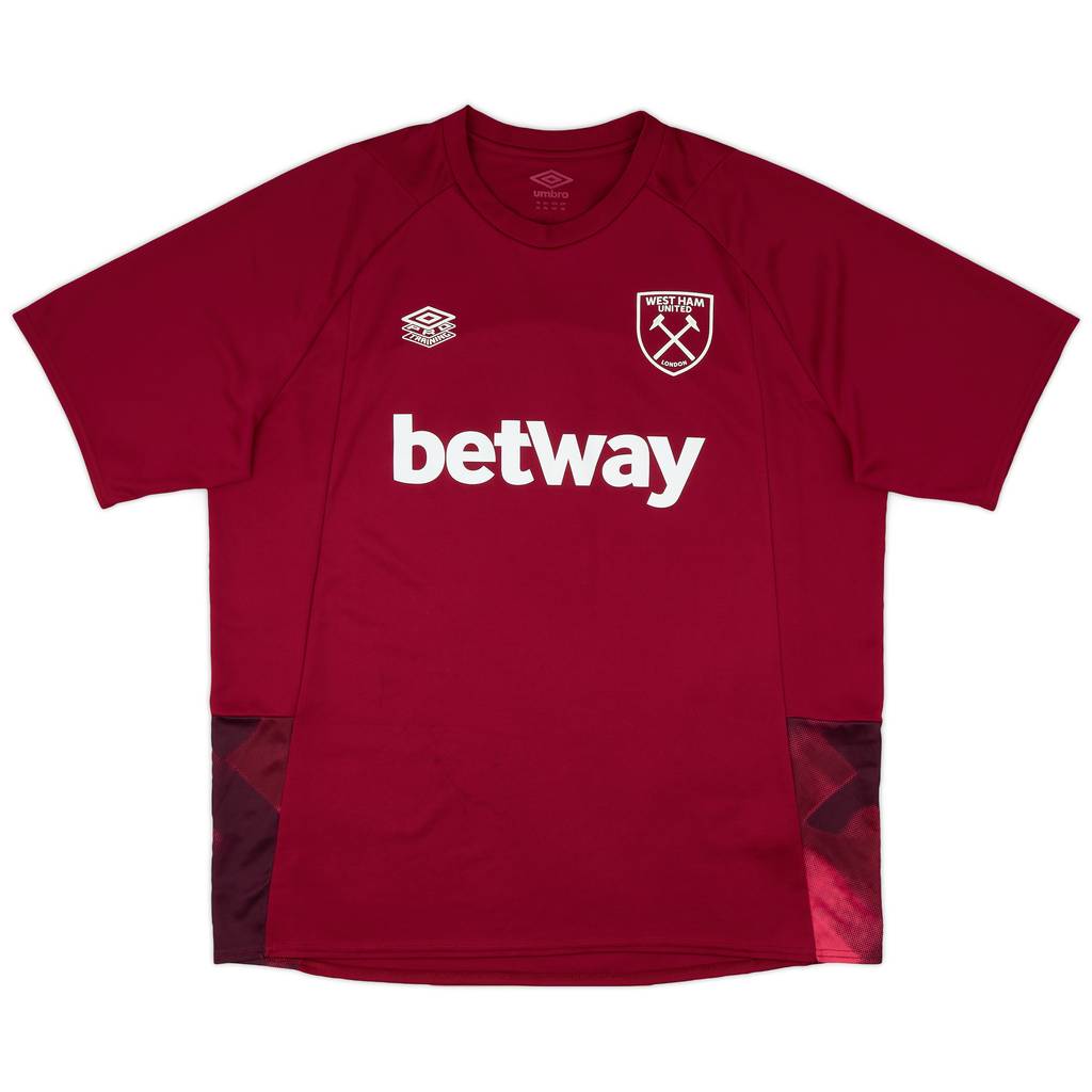 2023-24 West Ham Umbro Training Shirt - 9/10 - (3XL)