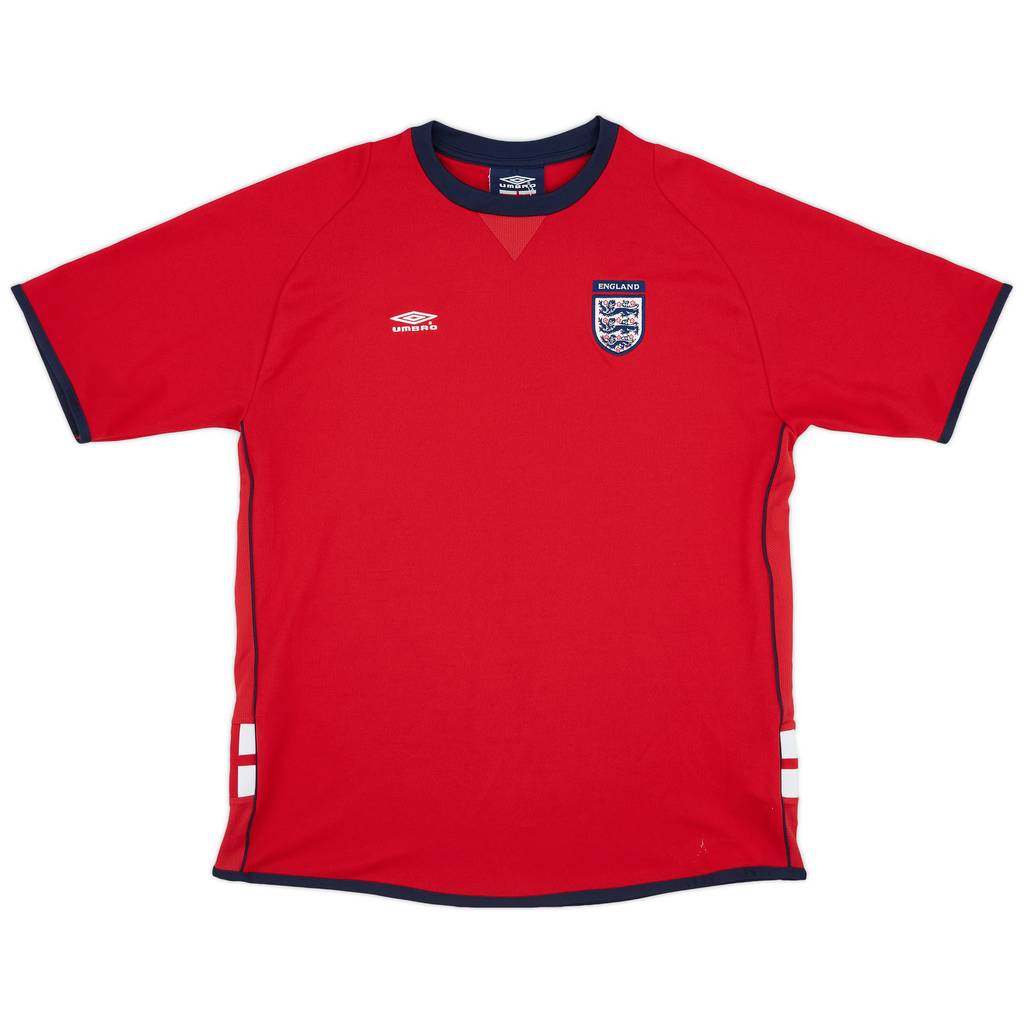 2003-05 England Umbro Training Shirt - 9/10 - (L)