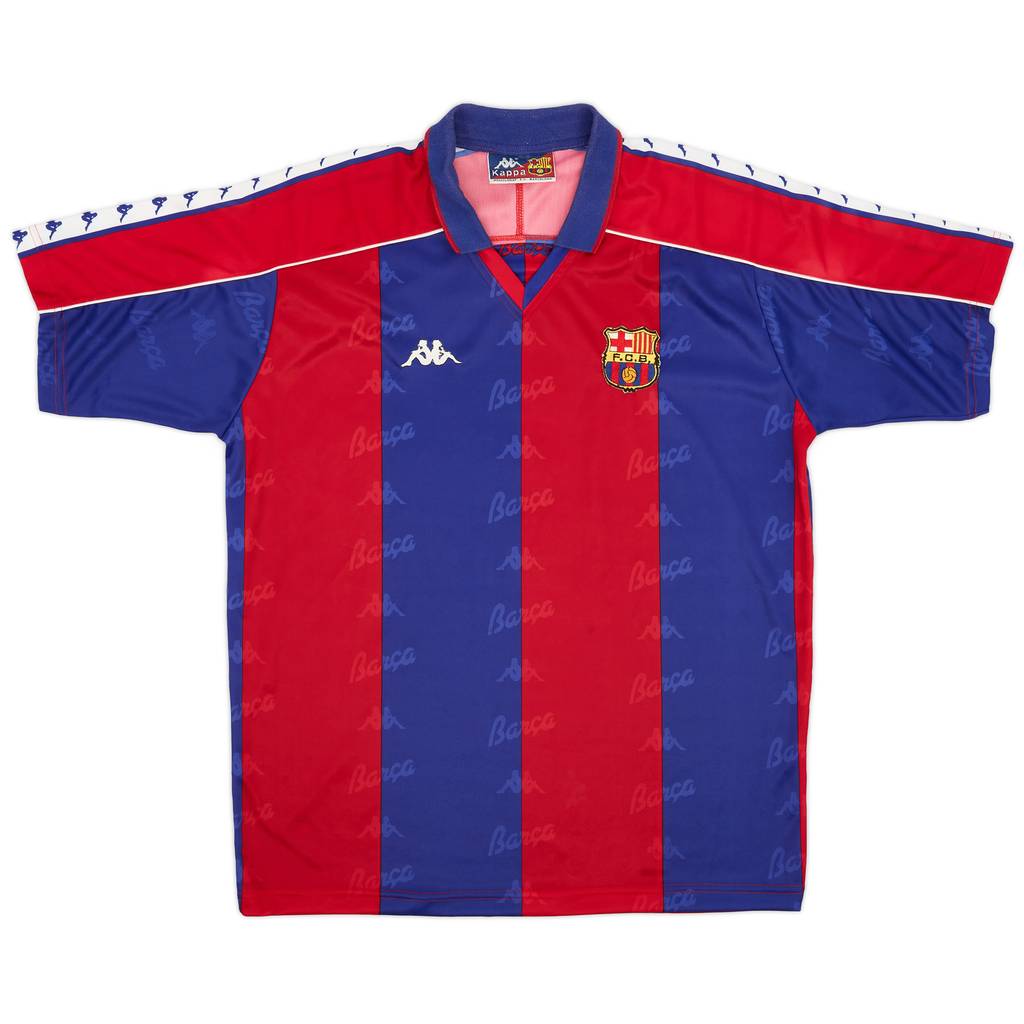 1992-95 Barcelona Home Shirt - 7/10 - (L)