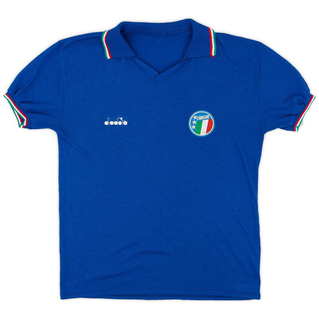 1986-91 Italy Home Shirt - 8/10 - (L)