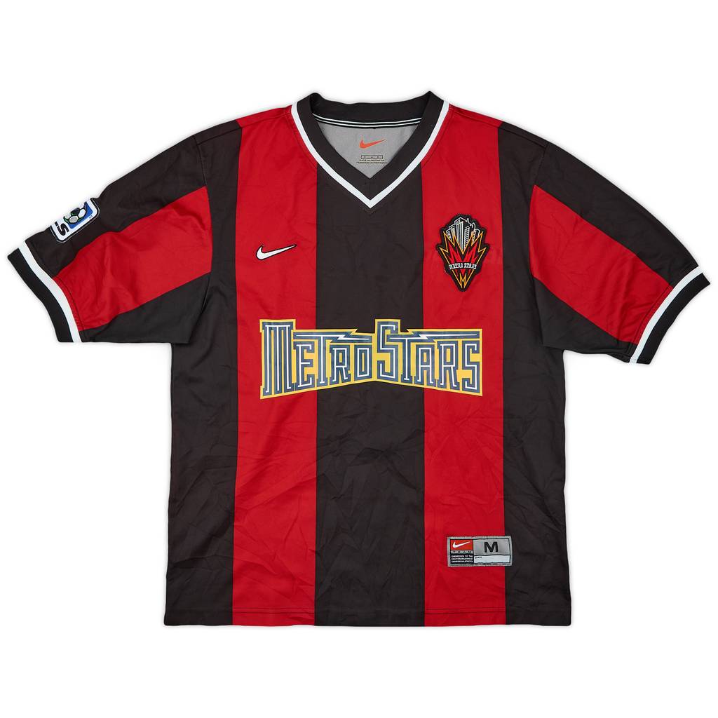 2000 NY/NJ Metostars Home Shirt - 9/10 - (M)