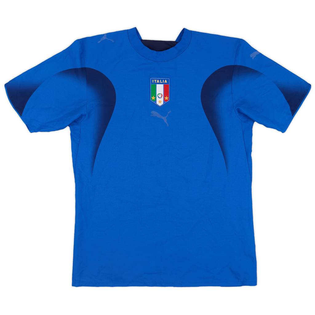 2006 Italy Home Shirt - 4/10 - (S)