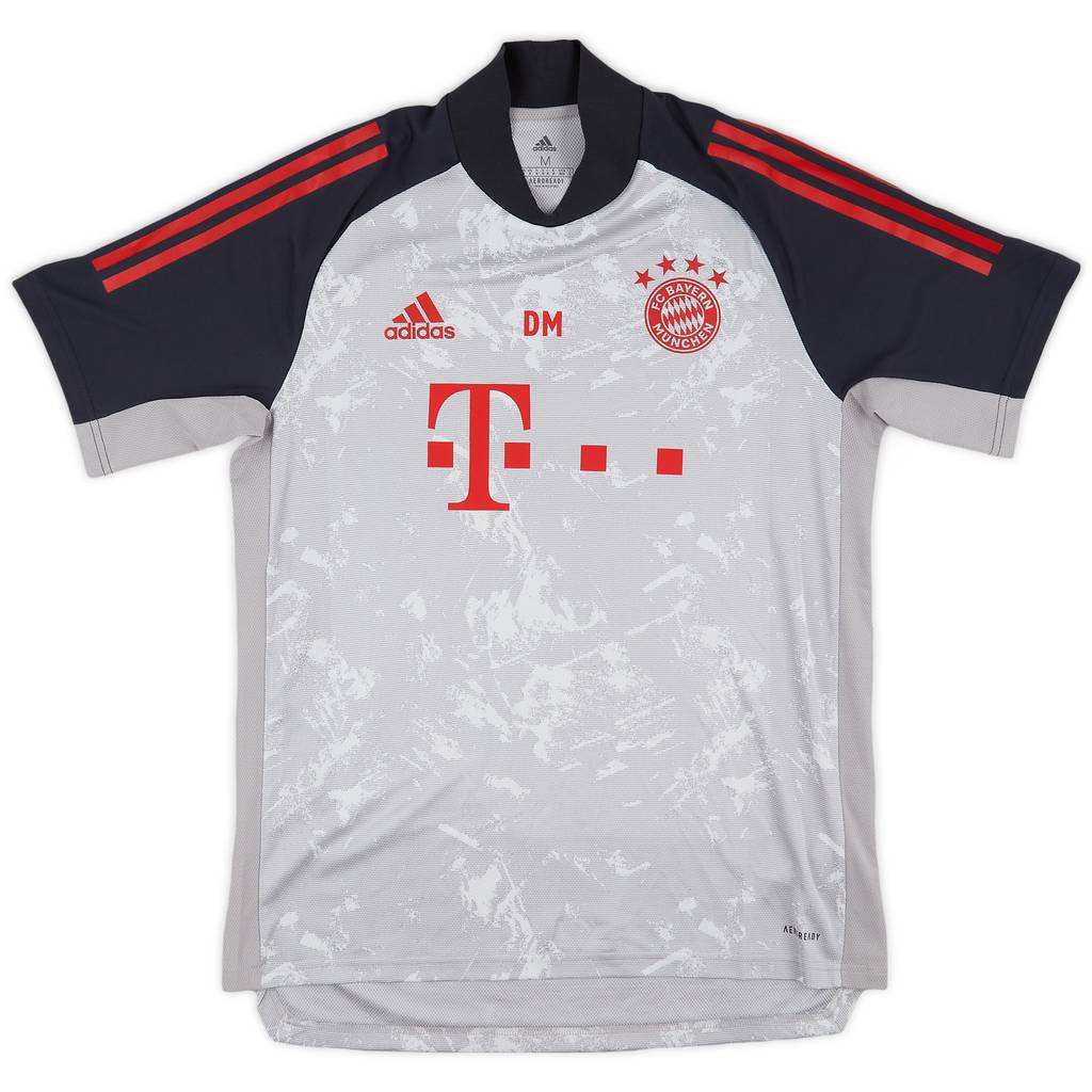 2020-21 Bayern Munich Staff Issue adidas Training Shirt 'DM' - 9/10 - (M)