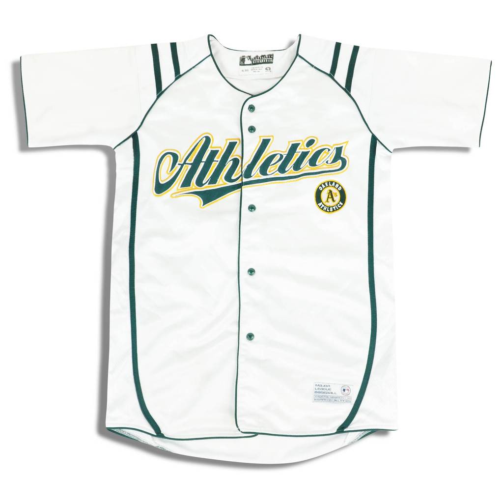 2000s Oakland Athletics True Fan Jersey Y