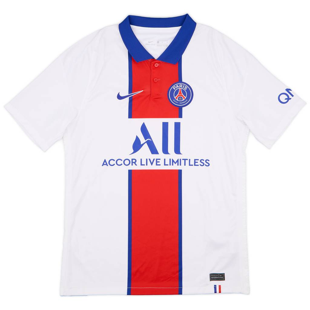 2020-21 Paris Saint-Germain Away Shirt - 9/10 - (M)