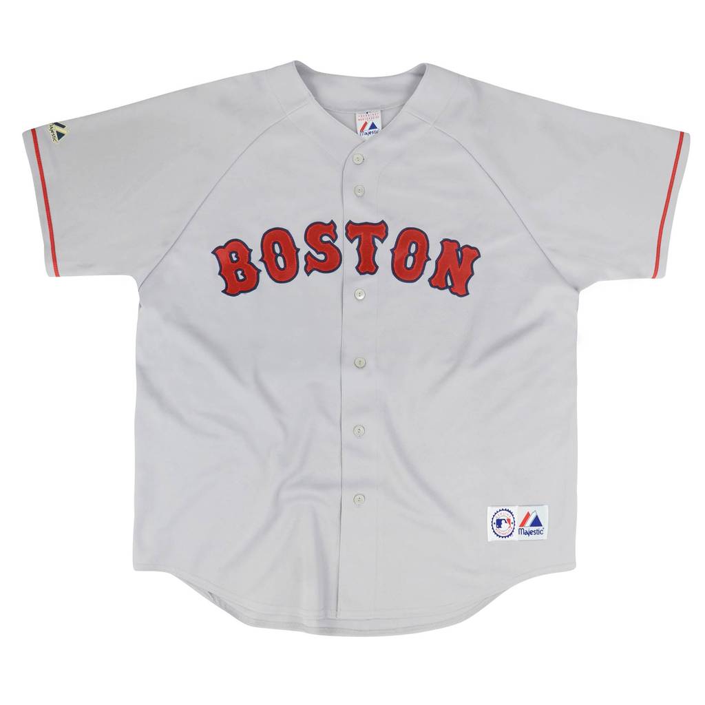 2005-08 Boston Red Sox Majestic Jersey (Away) XL