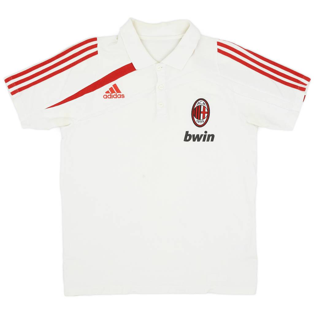 2009-10 AC Milan adidas Polo Shirt - 6/10 - (M)