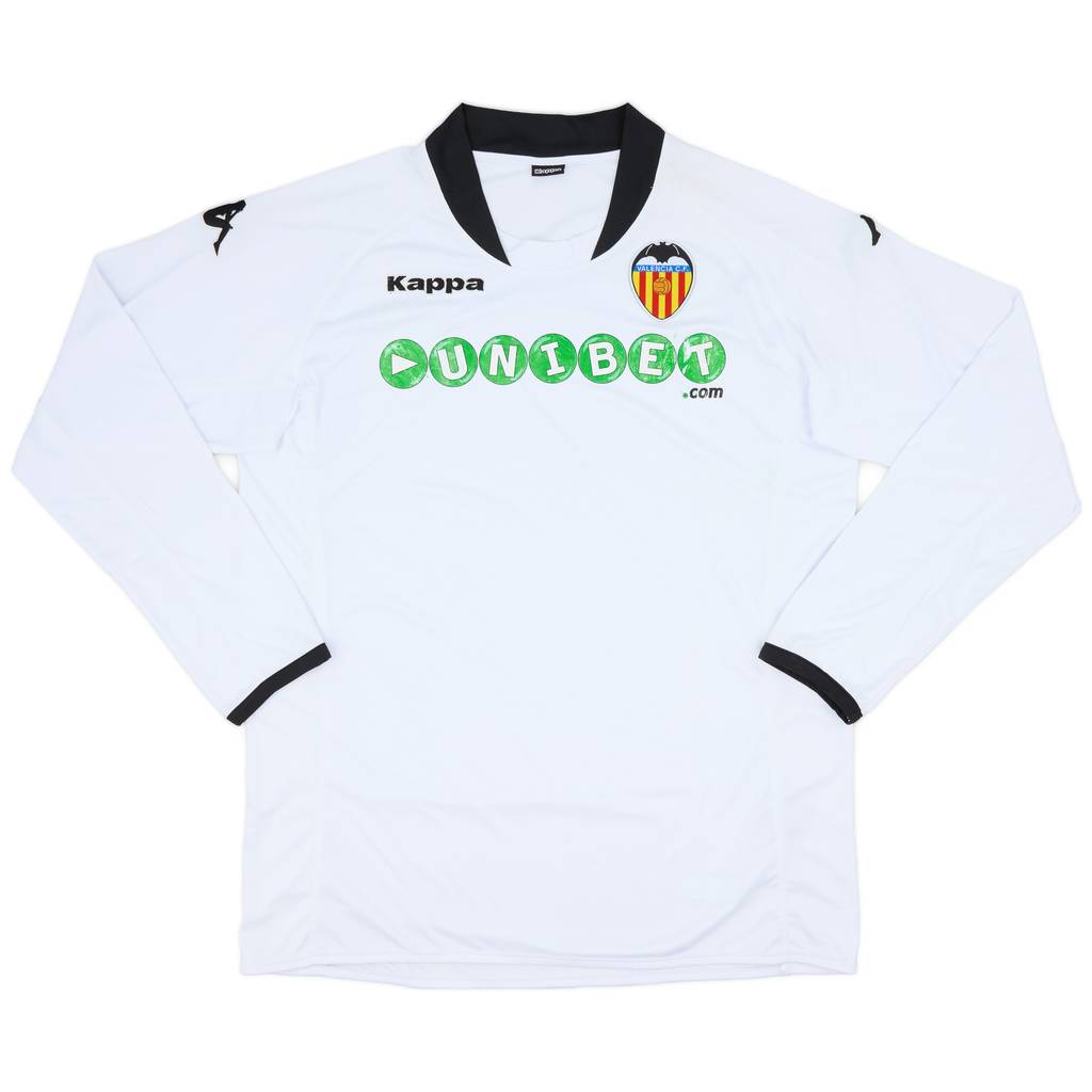 2009-10 Valencia Home L/S Shirt - 6/10 - (XXL)
