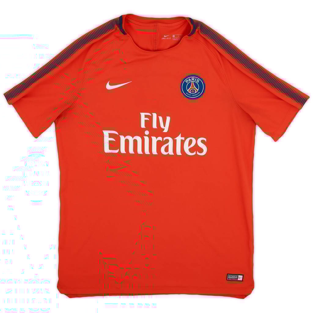 2017-18 Paris Saint-Germain Nike Training Shirt - 9/10 - (XL)