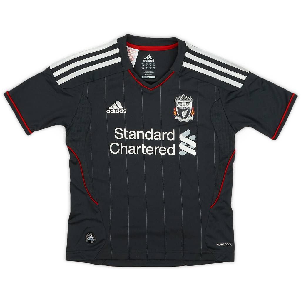 2011-12 Liverpool Away Shirt - 8/10 - (S.Boys)