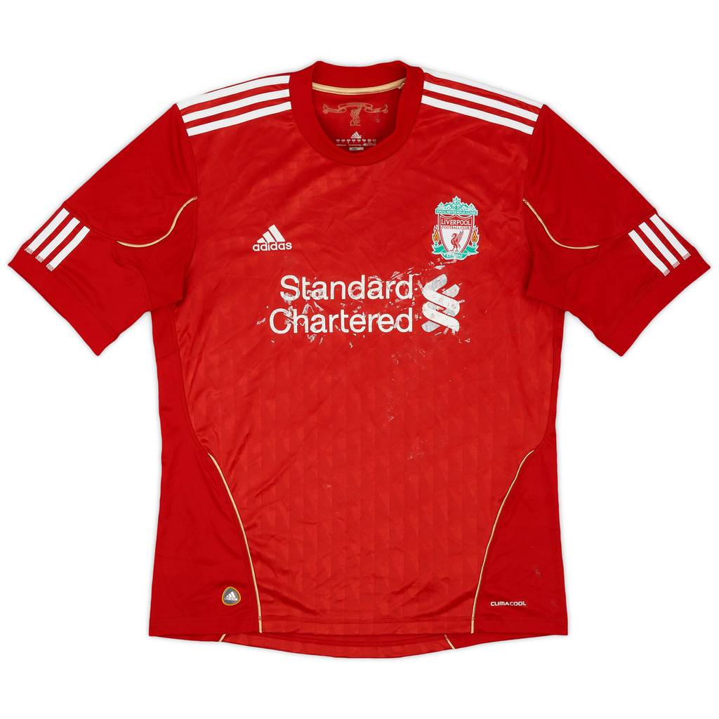 2010-12 Liverpool Home Shirt - 4/10 - (L)