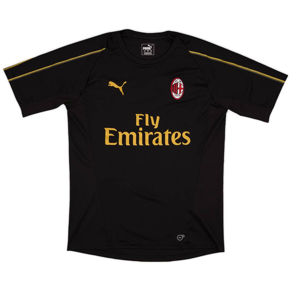 2019-20 AC Milan Puma Training Shirt - 8/10 - (M)