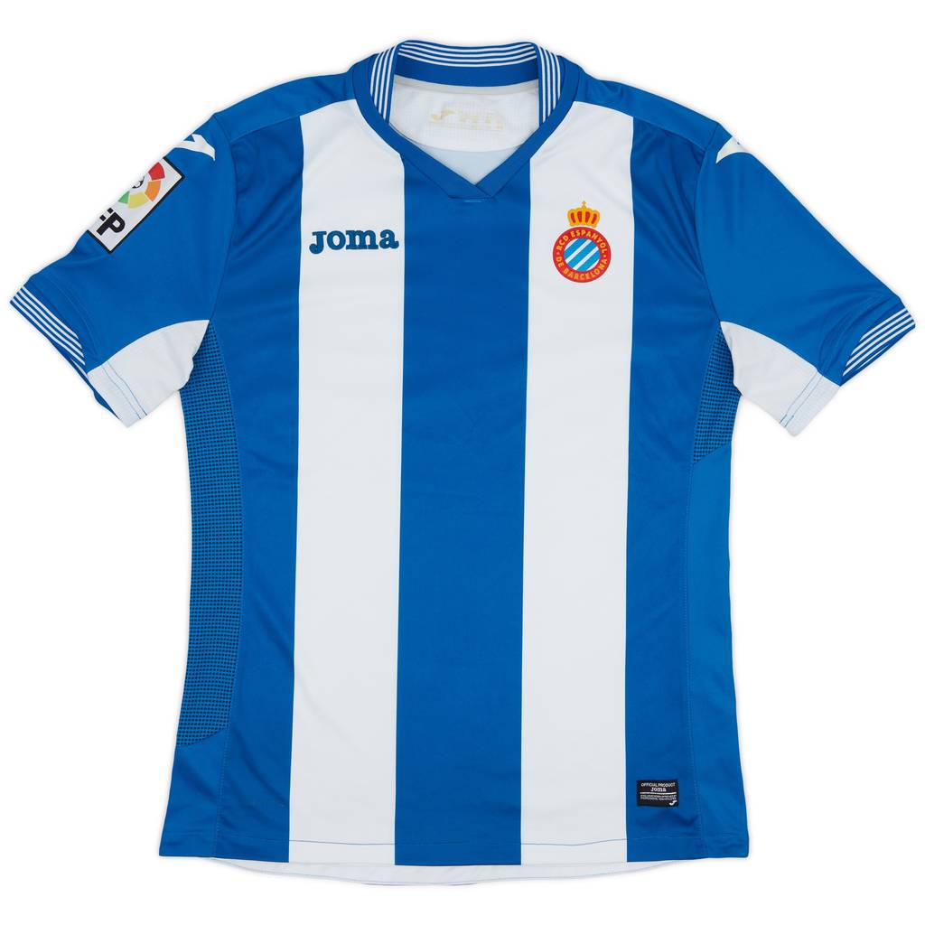 2015-16 Espanyol Home Shirt - 7/10 - (XL)