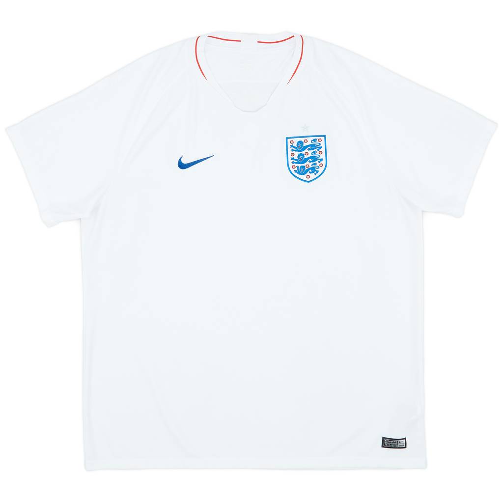 2018-19 England Home Shirt - 7/10 - (XXL)