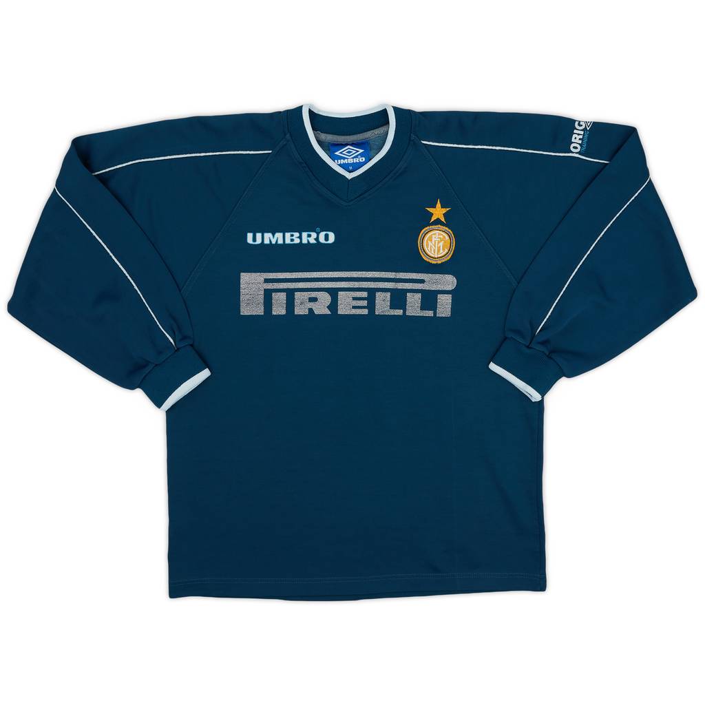 1997-98 Inter Milan Umbro Sweat Top - 6/10 - (M)