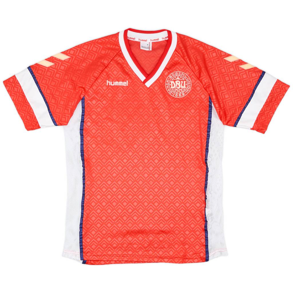 1990-92 Denmark Home Shirt - 9/10 - (XL)