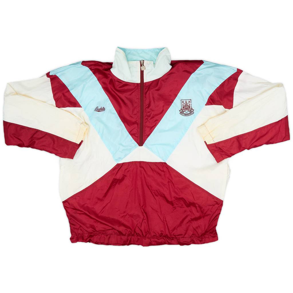 1992-93 West Ham Bukta Track Jacket - 7/10 - (XL)