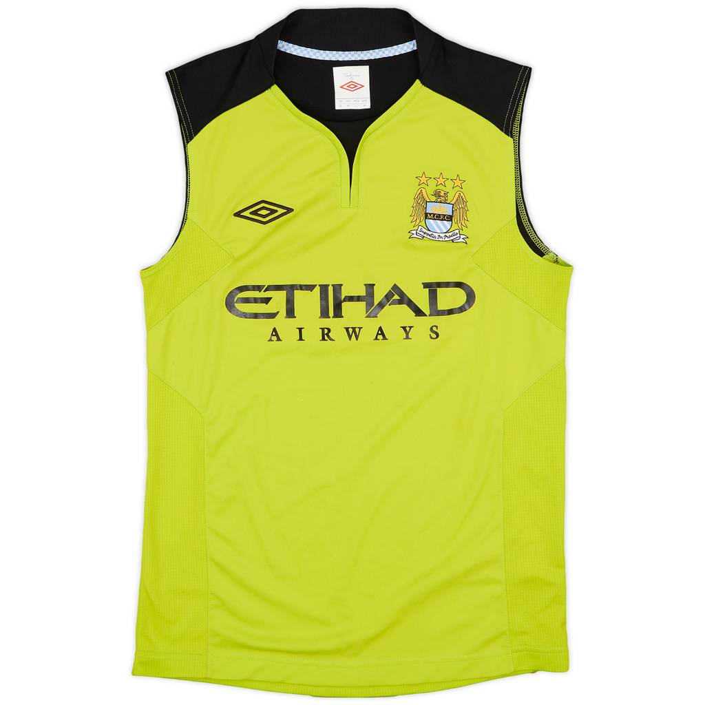 2012-13 Manchester City Umbro Training Vest - 7/10 - (M)